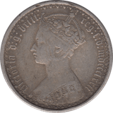 1872 FLORIN ( GF ) - FLORIN - Cambridgeshire Coins
