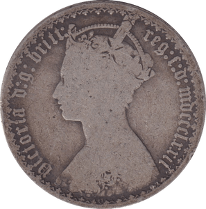 1872 FLORIN ( NF ) - FLORIN - Cambridgeshire Coins