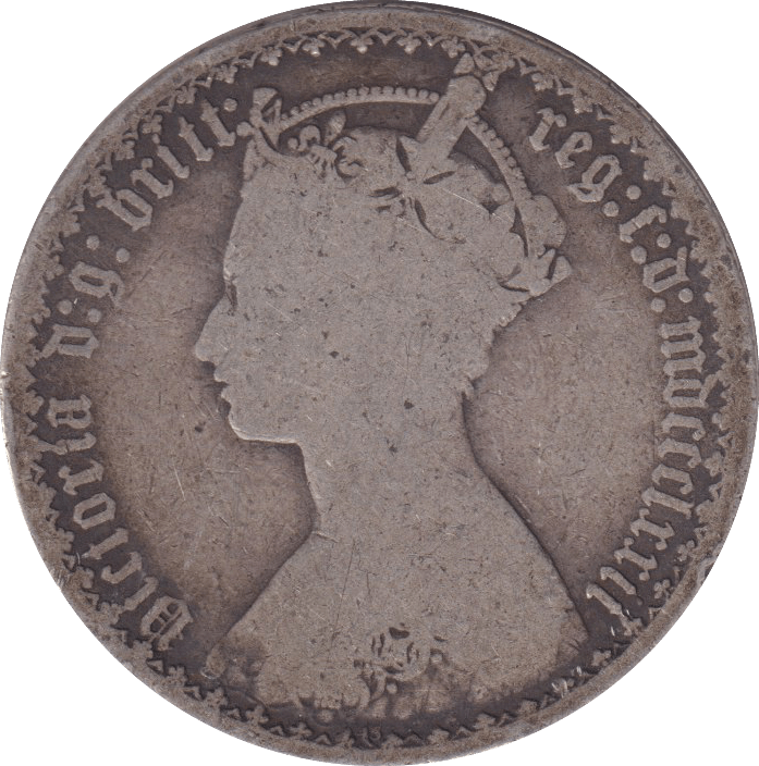 1872 FLORIN ( NF ) - FLORIN - Cambridgeshire Coins