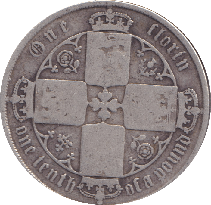 1872 FLORIN ( NF ) - FLORIN - Cambridgeshire Coins