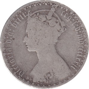 1872 FLORIN ( NF ) - FLORIN - Cambridgeshire Coins
