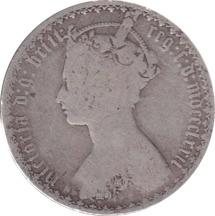 1872 FLORIN ( NF ) - FLORIN - Cambridgeshire Coins