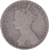 1872 FLORIN ( NF ) - FLORIN - Cambridgeshire Coins