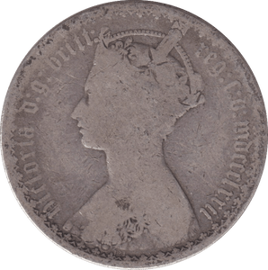 1872 FLORIN ( NF ) - FLORIN - Cambridgeshire Coins