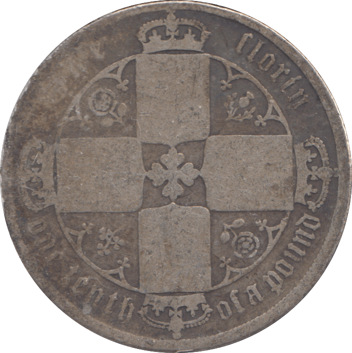 1872 FLORIN ( NF ) - FLORIN - Cambridgeshire Coins