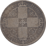 1872 FLORIN ( NF ) - FLORIN - Cambridgeshire Coins
