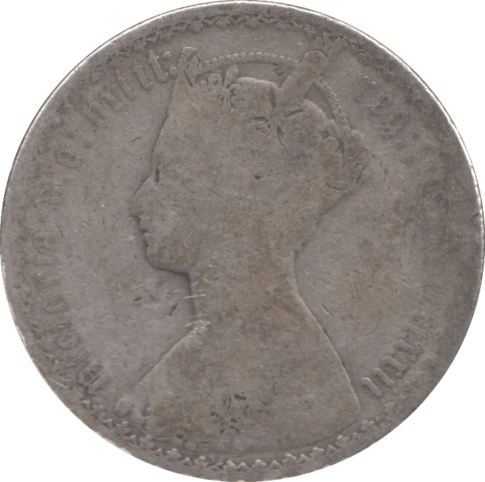 1872 FLORIN ( NF ) - FLORIN - Cambridgeshire Coins