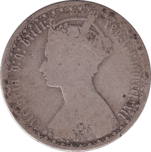 1872 FLORIN ( NF ) - FLORIN - Cambridgeshire Coins