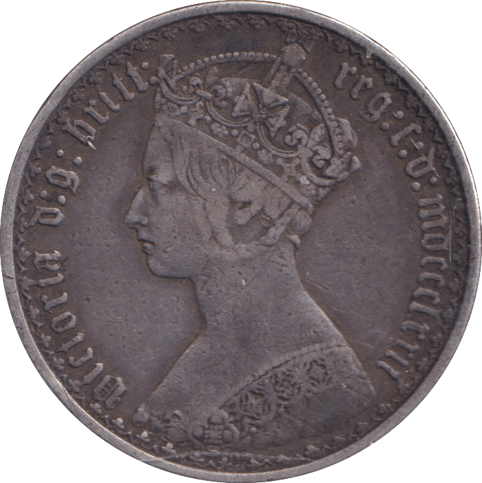 1872 FLORIN ( VF ) - FLORIN - Cambridgeshire Coins