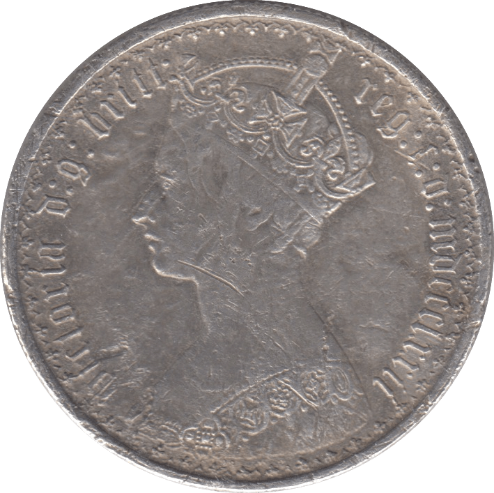 1872 FLORIN ( VF ) - FLORIN - Cambridgeshire Coins