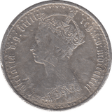 1872 FLORIN ( VF ) - FLORIN - Cambridgeshire Coins