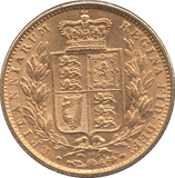 1872 GOLD SOVEREIGN ( EF ) DIE 18 - SOVEREIGN - Cambridgeshire Coins