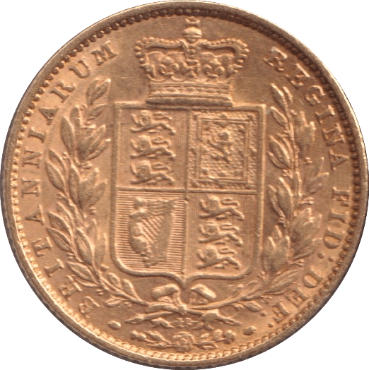 1872 GOLD SOVEREIGN ( EF ) DIE 18 - SOVEREIGN - Cambridgeshire Coins