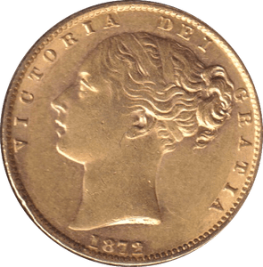 1872 GOLD SOVEREIGN ( EF ) DIE 68 - SOVEREIGN - Cambridgeshire Coins