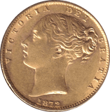 1872 GOLD SOVEREIGN ( EF ) DIE 68 - SOVEREIGN - Cambridgeshire Coins