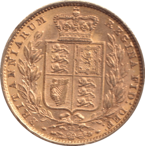 1872 GOLD SOVEREIGN ( EF ) DIE 72 - SOVEREIGN - Cambridgeshire Coins