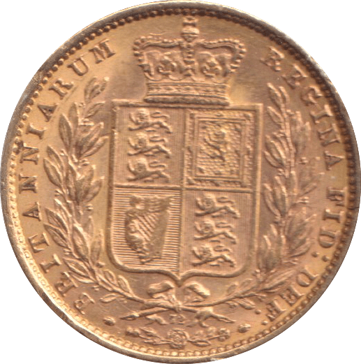 1872 GOLD SOVEREIGN ( EF ) DIE 72 - SOVEREIGN - Cambridgeshire Coins