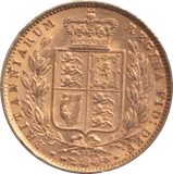 1872 GOLD SOVEREIGN ( EF ) DIE 72 - SOVEREIGN - Cambridgeshire Coins