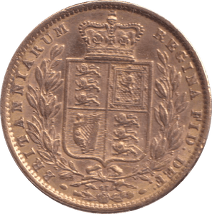 1872 GOLD SOVEREIGN ( EF ) DIE 97 - SOVEREIGN - Cambridgeshire Coins