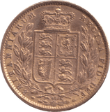 1872 GOLD SOVEREIGN ( EF ) DIE 97 - SOVEREIGN - Cambridgeshire Coins