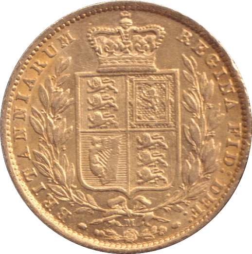 1872 GOLD SOVEREIGN ( EF ) MELBOURNE MINT - SOVEREIGN - Cambridgeshire Coins