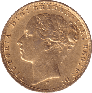 1872 GOLD SOVEREIGN ( EF ) M - SOVEREIGN - Cambridgeshire Coins