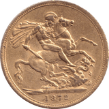 1872 GOLD SOVEREIGN ( EF ) M - SOVEREIGN - Cambridgeshire Coins