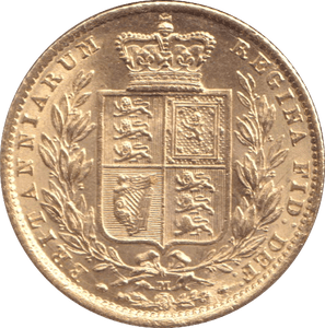 1872 GOLD SOVEREIGN ( EF ) - SOVEREIGN - Cambridgeshire Coins