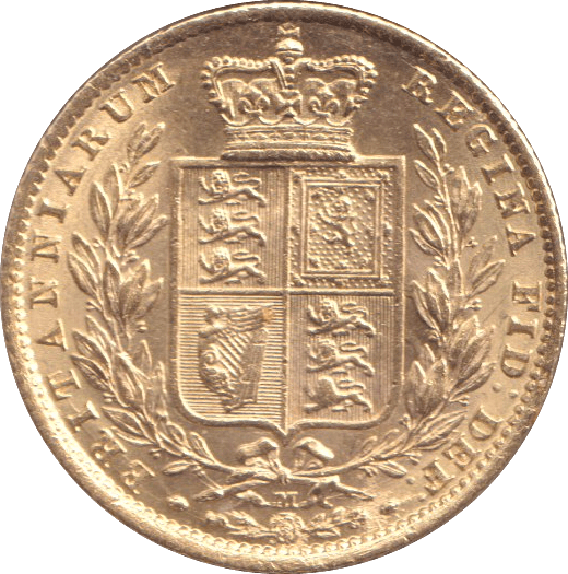 1872 GOLD SOVEREIGN ( EF ) - SOVEREIGN - Cambridgeshire Coins