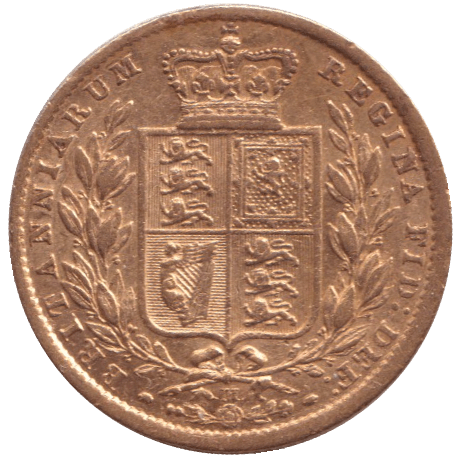 1872 GOLD SOVEREIGN ( EF ) - SOVEREIGN - Cambridgeshire Coins