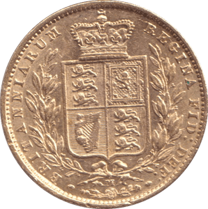 1872 GOLD SOVEREIGN ( EF ) - SOVEREIGN - Cambridgeshire Coins