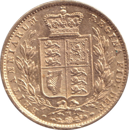 1872 GOLD SOVEREIGN ( EF ) - SOVEREIGN - Cambridgeshire Coins