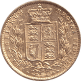 1872 GOLD SOVEREIGN ( EF ) - SOVEREIGN - Cambridgeshire Coins