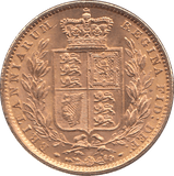 1872 GOLD SOVEREIGN ( EF ) - SOVEREIGN - Cambridgeshire Coins