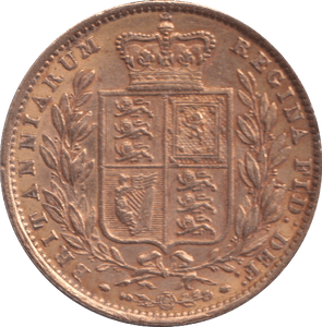 1872 GOLD SOVEREIGN ( EF ) - SOVEREIGN - Cambridgeshire Coins