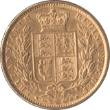 1872 GOLD SOVEREIGN ( GVF ) DIE 18 - SOVEREIGN - Cambridgeshire Coins