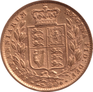 1872 GOLD SOVEREIGN ( GVF ) DIE 3 - Sovereign - Cambridgeshire Coins