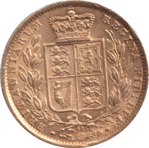 1872 GOLD SOVEREIGN ( GVF ) DIE 49 - SOVEREIGN - Cambridgeshire Coins