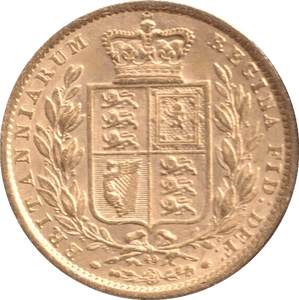 1872 GOLD SOVEREIGN ( GVF ) DIE 49 - SOVEREIGN - Cambridgeshire Coins