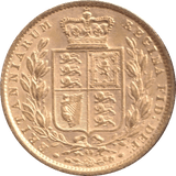 1872 GOLD SOVEREIGN ( GVF ) DIE 49 - SOVEREIGN - Cambridgeshire Coins