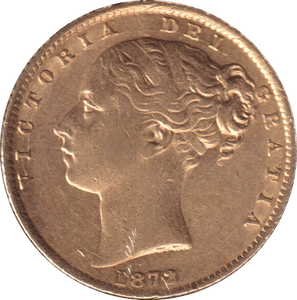 1872 GOLD SOVEREIGN ( GVF ) DIE 49 - SOVEREIGN - Cambridgeshire Coins