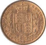 1872 GOLD SOVEREIGN ( GVF ) DIE 62 - SOVEREIGN - Cambridgeshire Coins