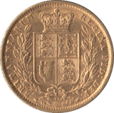 1872 GOLD SOVEREIGN ( GVF ) DIE 67 - SOVEREIGN - Cambridgeshire Coins