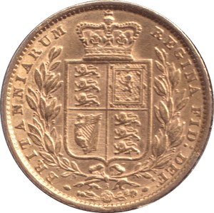 1872 GOLD SOVEREIGN ( GVF ) DIE 6 - SOVEREIGN - Cambridgeshire Coins
