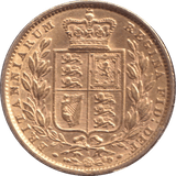 1872 GOLD SOVEREIGN ( GVF ) DIE 6 - SOVEREIGN - Cambridgeshire Coins