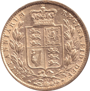 1872 GOLD SOVEREIGN ( GVF ) - SOVEREIGN - Cambridgeshire Coins