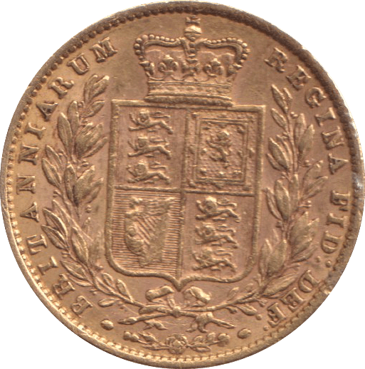 1872 GOLD SOVEREIGN ( GVF ) - SOVEREIGN - Cambridgeshire Coins