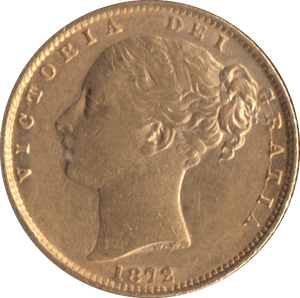 1872 GOLD SOVEREIGN ( GVF ) SYDNEY MINT - SOVEREIGN - Cambridgeshire Coins