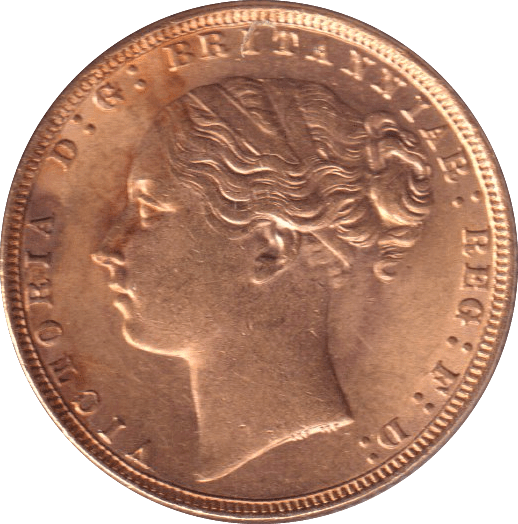 1872 GOLD SOVEREIGN ( UNC ) - SOVEREIGN - Cambridgeshire Coins