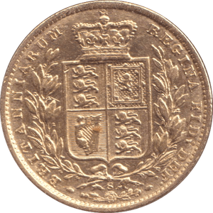 1872 GOLD SOVEREIGN ( VF ) - SOVEREIGN - Cambridgeshire Coins
